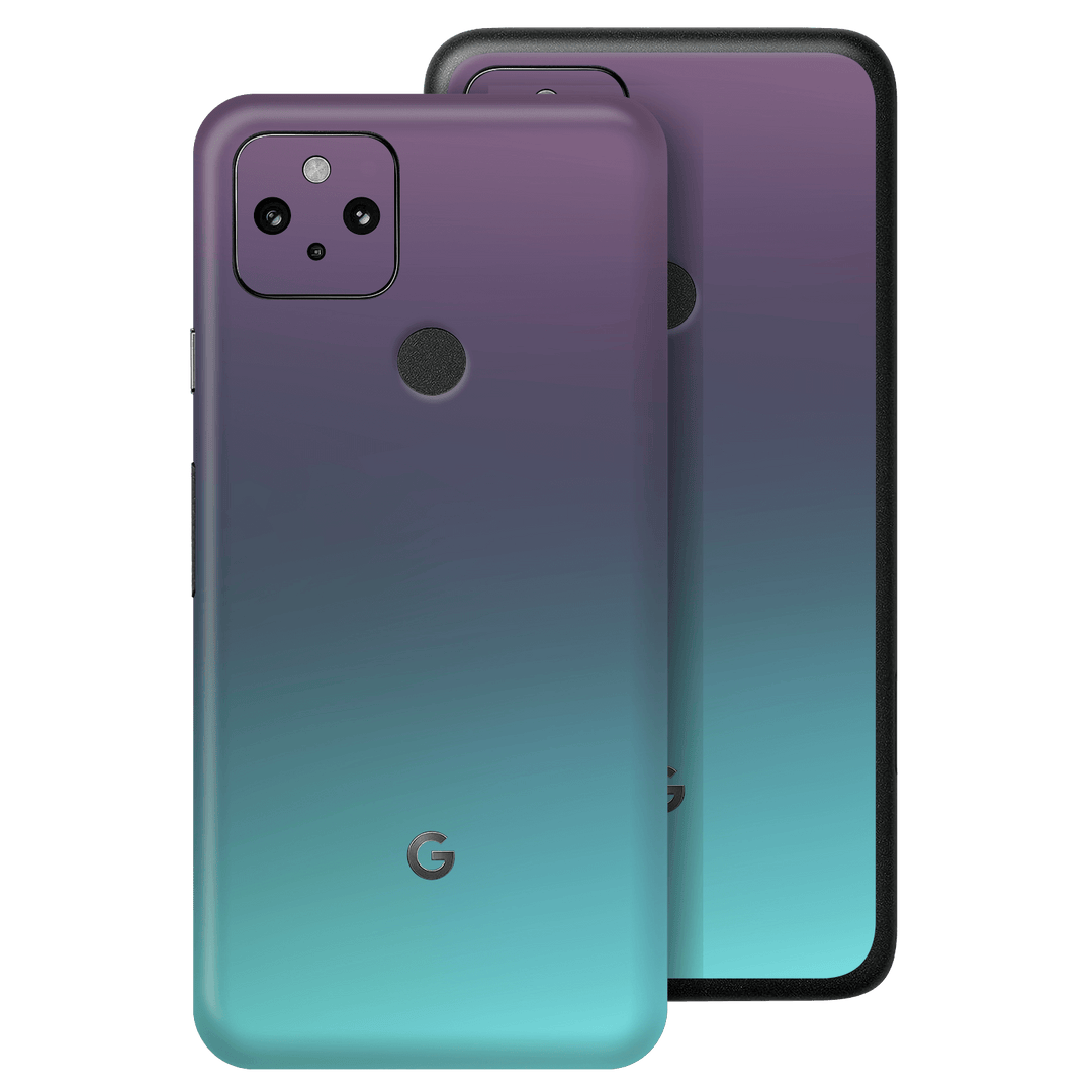 Google Pixel 4a 5G Chameleon Turquoise Lavender Colour-changing Skin, Wrap, Decal, Protector, Cover by EasySkinz | EasySkinz.com