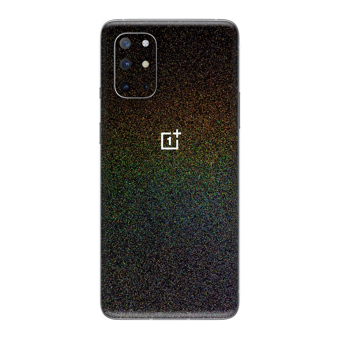 OnePlus 8T Glossy GALAXY Black Milky Way Rainbow Sparkling Metallic Skin Wrap Sticker Decal Cover Protector by EasySkinz