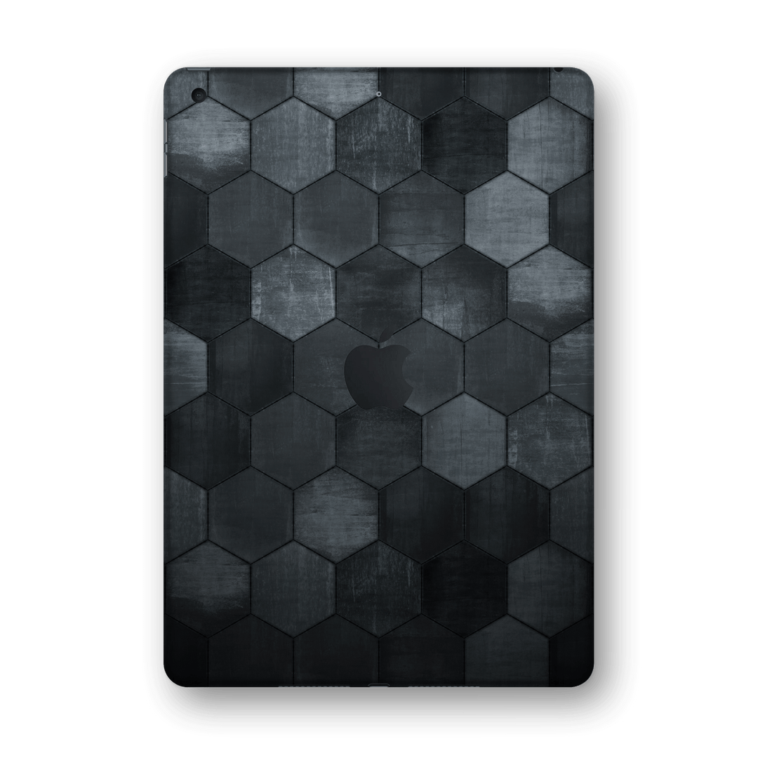 iPad 10.2" (8th Gen, 2020) SIGNATURE Slate Honeycomb Tiles Skin Wrap Sticker Decal Cover Protector by EasySkinz