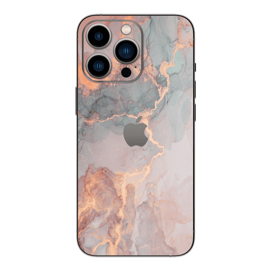 iPhone 13 PRO Print Printed Custom Signature Pastel Peach Skin Wrap Sticker Decal Cover Protector by EasySkinz