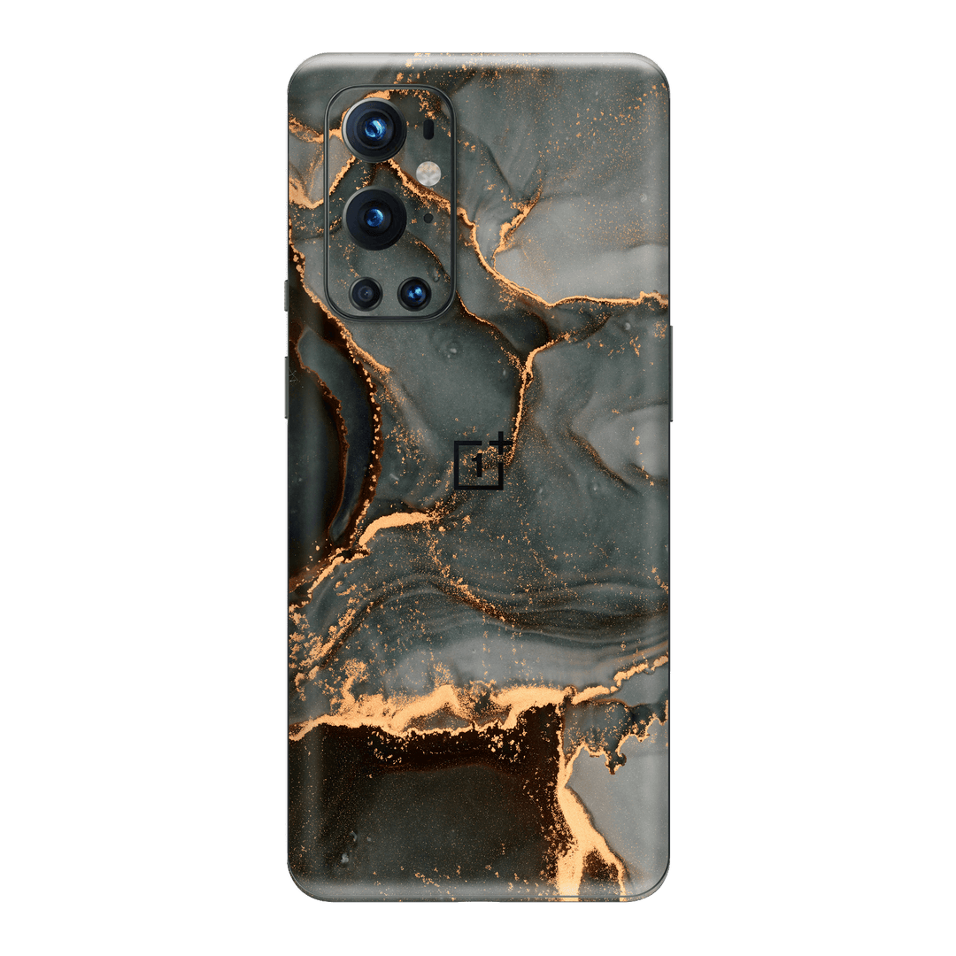 OnePlus 9 Pro Print Printed Custom Signature AGATE GEODE Deep Forest Skin Wrap Sticker Decal Cover Protector by EasySkinz