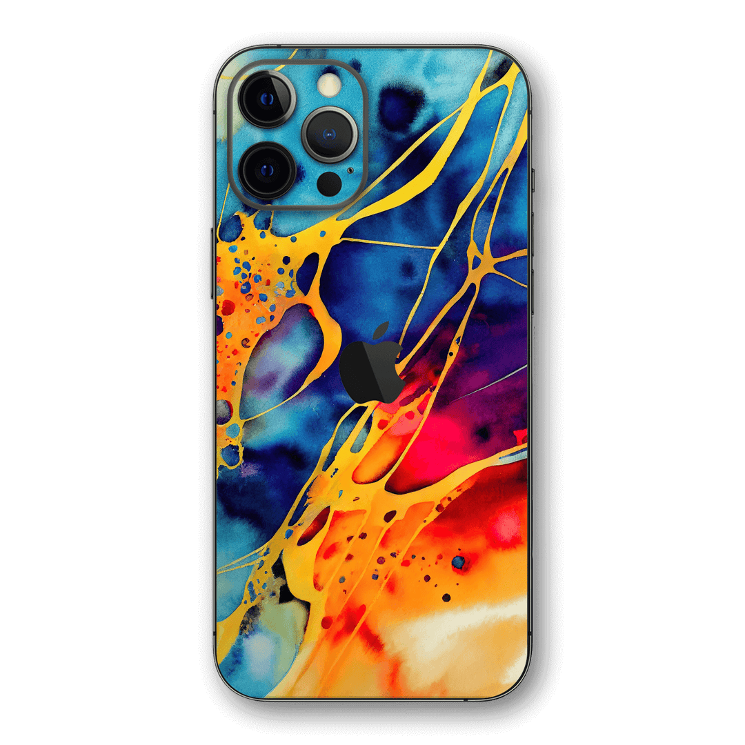 iPhone 12 Pro MAX Print Printed Custom SIGNATURE Five Senses Art Colours Colors Colorful Colourful Skin Wrap Sticker Decal Cover Protector by EasySkinz | EasySkinz.com