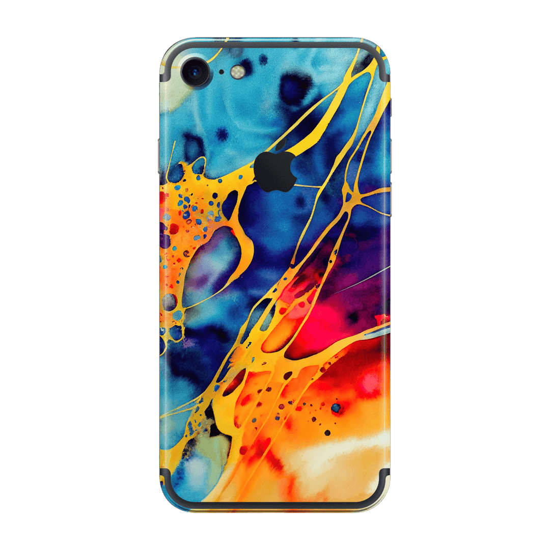 iPhone 7 Print Printed Custom SIGNATURE Five Senses Art Colours Colors Colorful Colourful Skin Wrap Sticker Decal Cover Protector by EasySkinz | EasySkinz.com