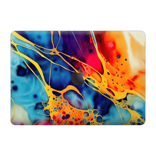 MacBook Pro 13" (2020/2022) M1, M2, Print Printed Custom SIGNATURE Five Senses Art Colours Colors Colorful Colourful Skin Wrap Sticker Decal Cover Protector by EasySkinz | EasySkinz.com
