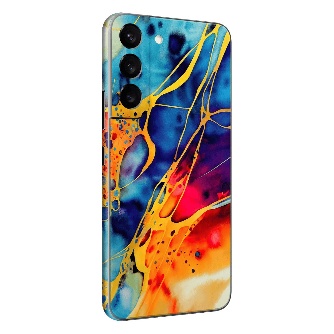 Samsung Galaxy S22 Print Printed Custom SIGNATURE Five Senses Art Colours Colors Colorful Colourful Skin Wrap Sticker Decal Cover Protector by EasySkinz | EasySkinz.com