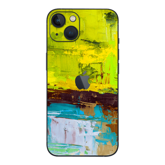 iPhone 14 Plus Print Printed Custom Signature Young Forest Painting Art Skin Wrap Sticker Decal Cover Protector by EasySkinz