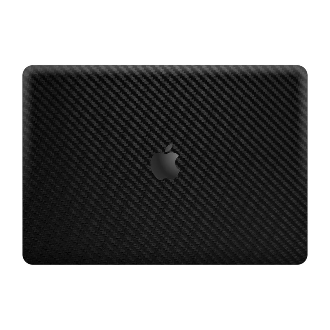 MacBook Pro 13" (2020/2022) M1, M2, Black 3D Textured Carbon Fibre Fiber Skin Wrap Sticker Decal Cover Protector by EasySkinz | EasySkinz.com