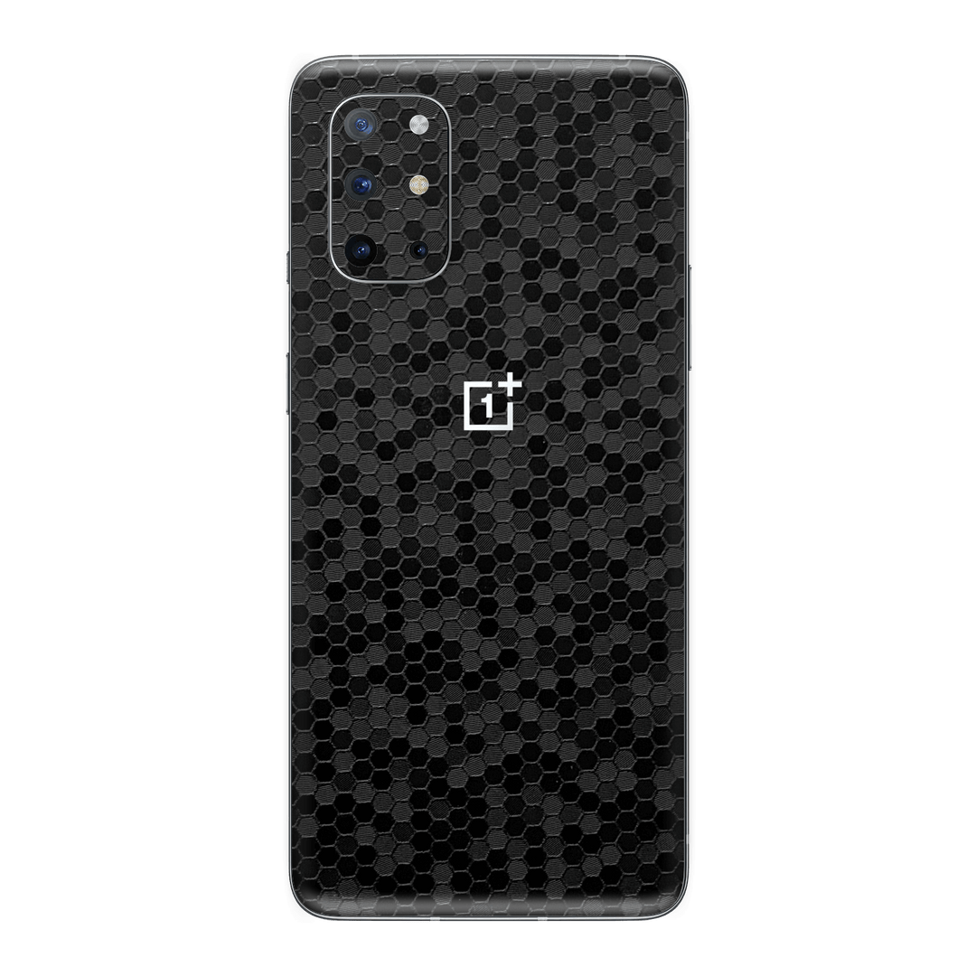 OnePlus 8T Luxuria BLACK Honeycomb 3D Textured Skin Wrap Sticker Decal Cover Protector by EasySkinz