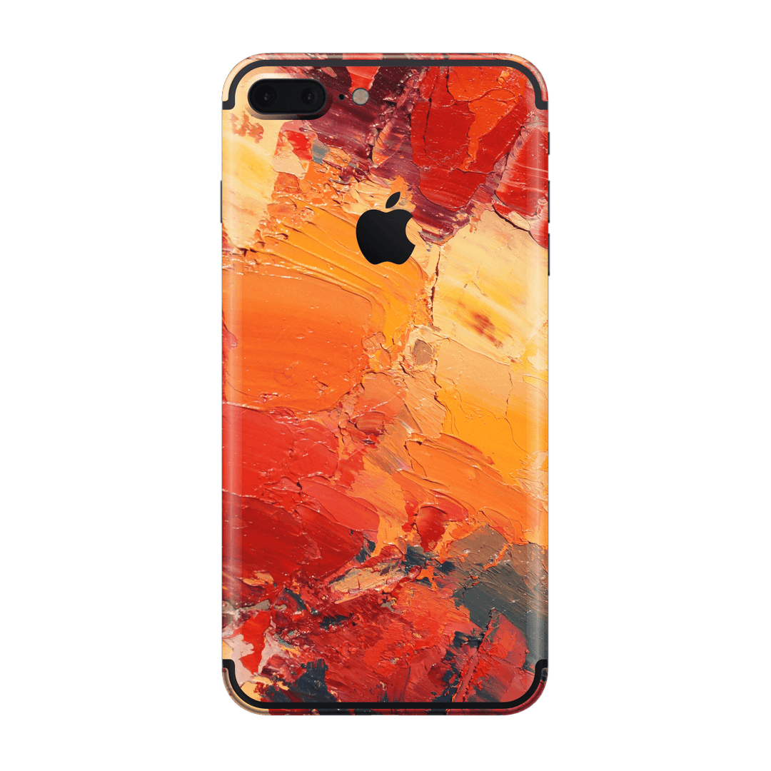 iPhone 7 PLUS Print Printed Custom SIGNATURE Sunset in Oia Painting Skin Wrap Sticker Decal Cover Protector by EasySkinz | EasySkinz.com