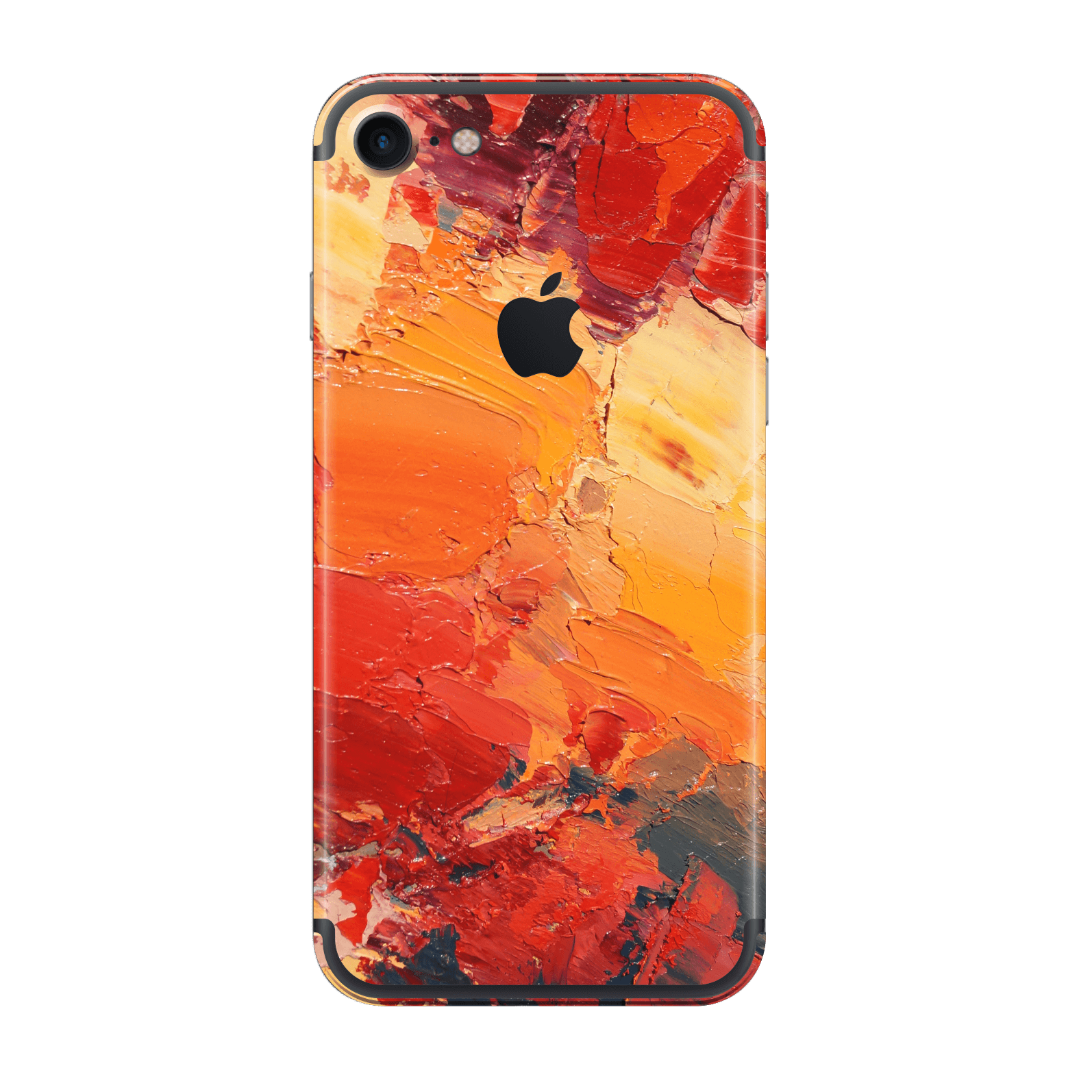 iPhone 7 Print Printed Custom SIGNATURE Sunset in Oia Painting Skin Wrap Sticker Decal Cover Protector by EasySkinz | EasySkinz.com