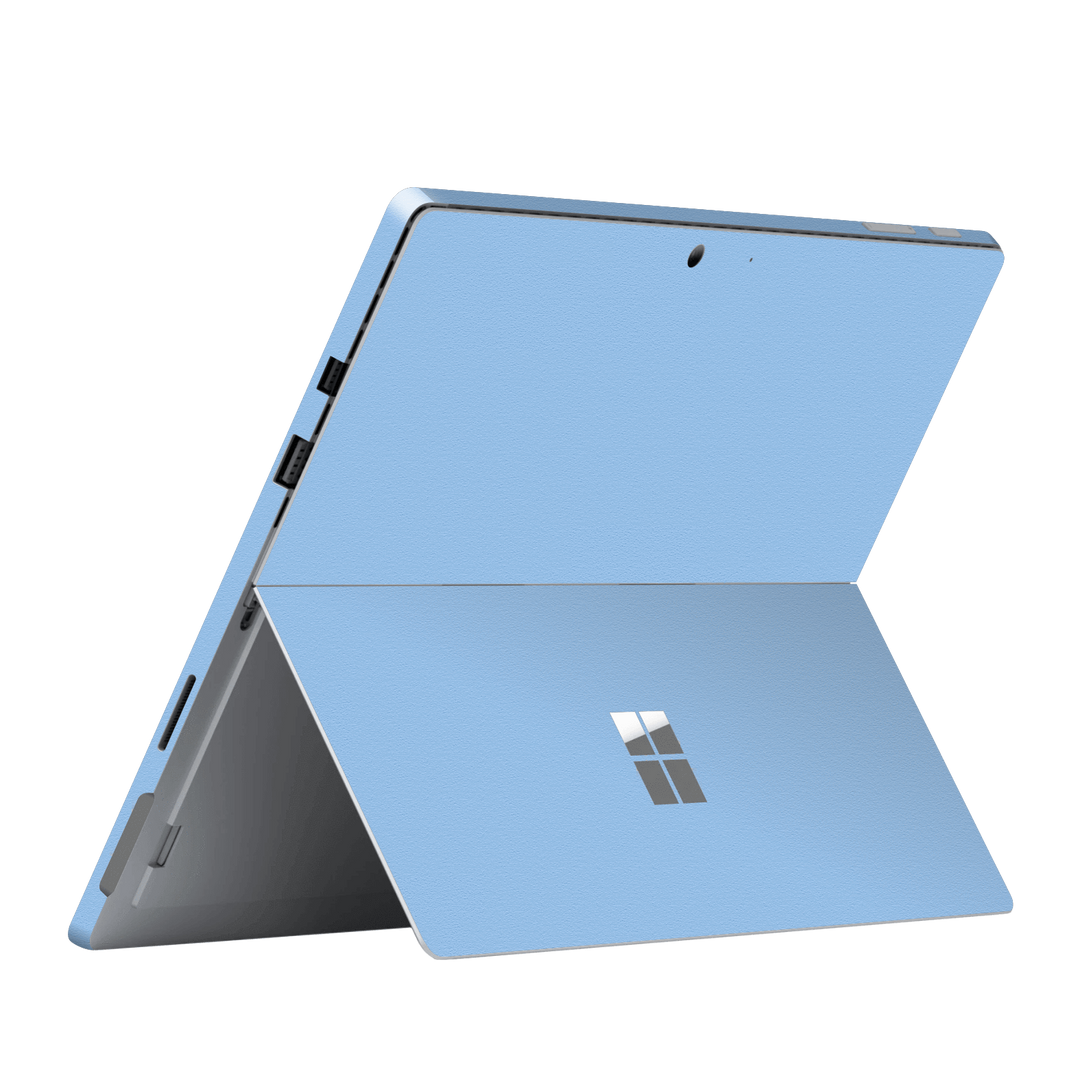 Microsoft Surface Pro (2017) Luxuria August Pastel Blue 3D Textured Skin Wrap Sticker Decal Cover Protector by EasySkinz
