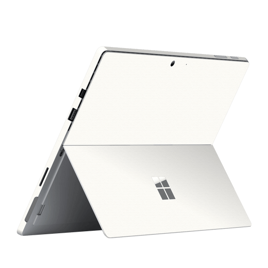 Microsoft Surface Pro (2017) Luxuria Daisy White Matt 3D Textured Skin Wrap Sticker Decal Cover Protector by EasySkinz