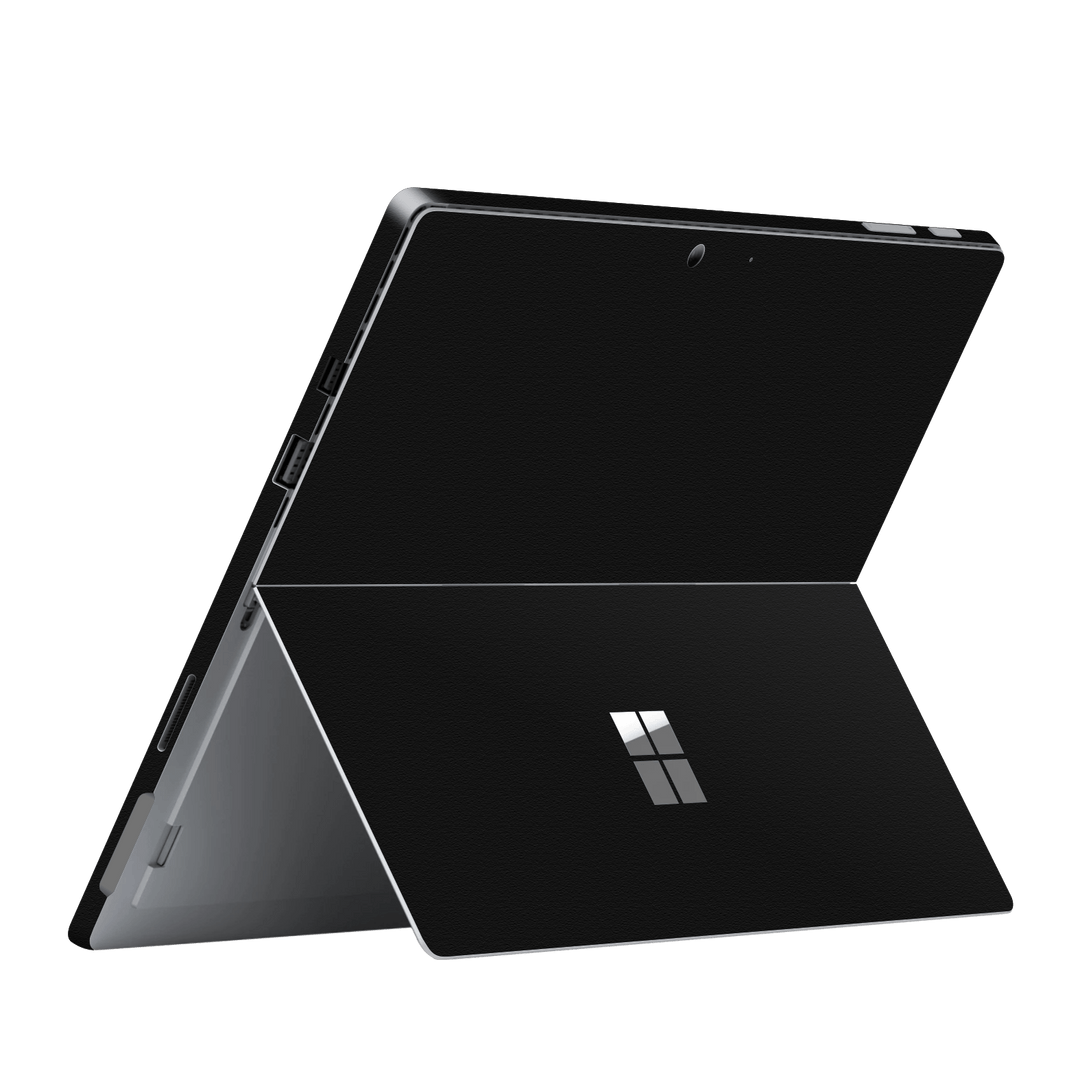 Microsoft Surface Pro (2017) Luxuria Raven Black 3D Textured Skin Wrap Sticker Decal Cover Protector by EasySkinz
