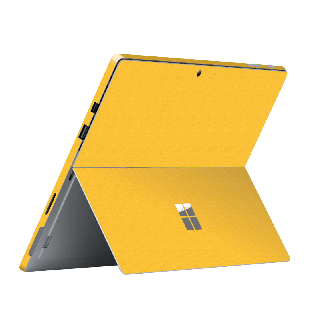 Microsoft Surface Pro (2017) Luxuria Tuscany Yellow 3D Textured Skin Wrap Sticker Decal Cover Protector by EasySkinz