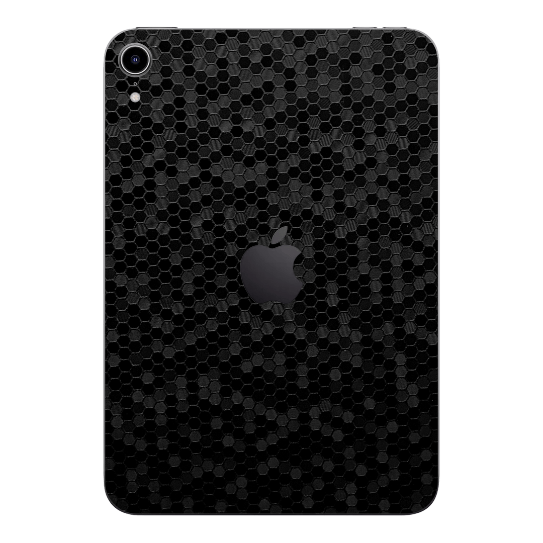 iPad MINI 6 2021 Luxuria Black Honeycomb 3D Textured Skin Wrap Sticker Decal Cover Protector by EasySkinz | EasySkinz.com