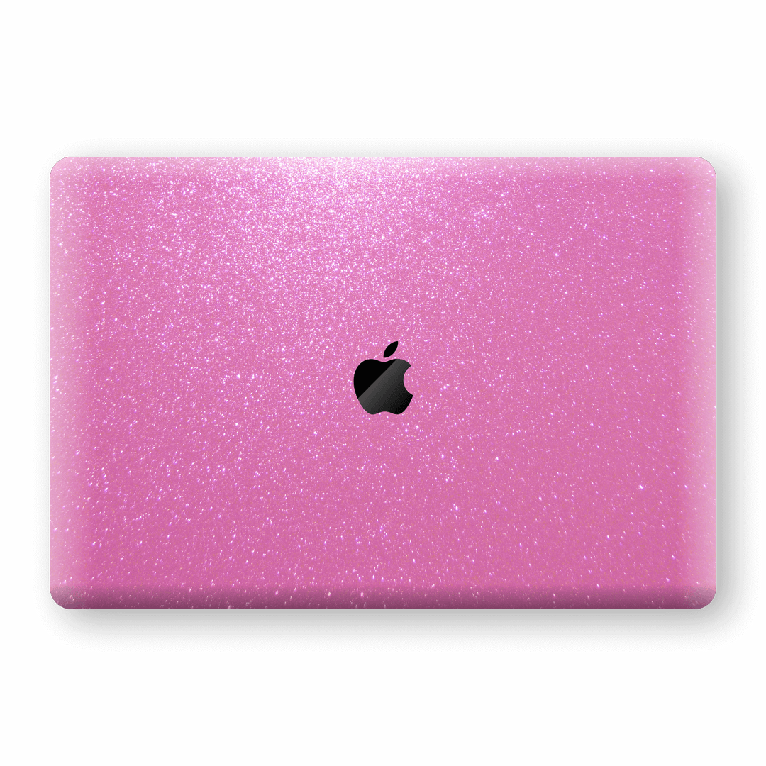MacBook Pro 13" (2020) Diamond PINK Shimmering, Sparkling, Glitter Skin, Wrap, Decal, Protector, Cover by EasySkinz | EasySkinz.com