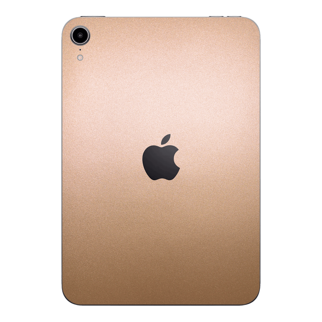 iPad MINI 6 2021 Luxuria Rose Gold Metallic 3D Textured Skin Wrap Sticker Decal Cover Protector by EasySkinz | EasySkinz.com