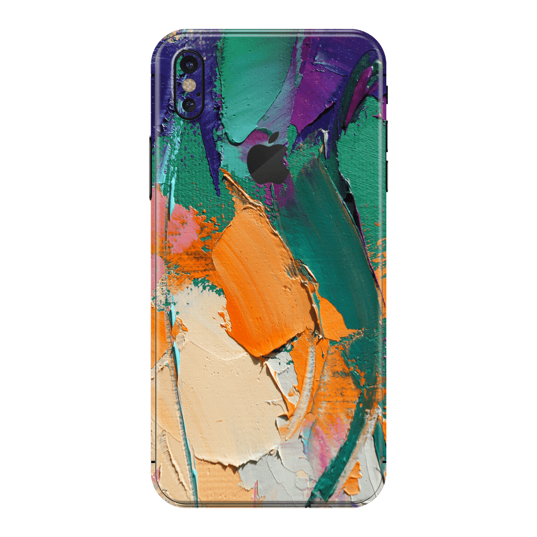 iPhone X Print Printed Custom SIGNATURE Oil Painting Fragment Skin Wrap Sticker Decal Cover Protector by EasySkinz | EasySkinz.com