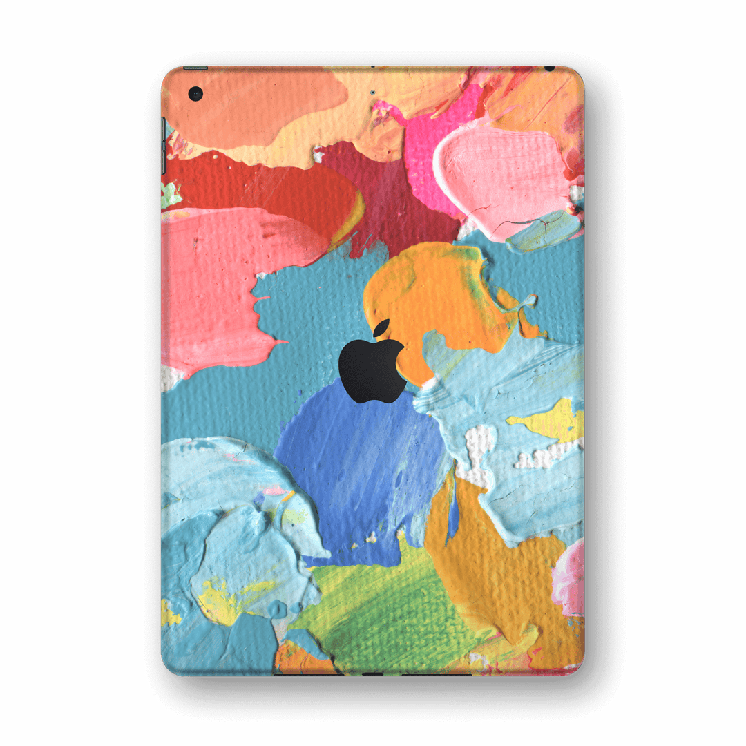 iPad 10.2" (8th Gen, 2020) SIGNATURE Canvas Mixture of Colours Skin Wrap Sticker Decal Cover Protector by EasySkinz
