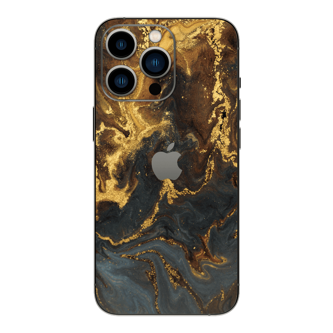iPhone 13 PRO Print Printed Custom Signature Gold in the Veins Skin Wrap Sticker Decal Cover Protector by EasySkinz
