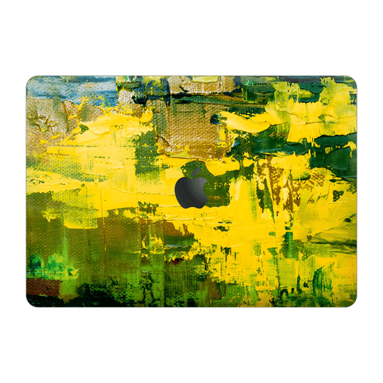MacBook Pro 13" (2020/2022) M1, M2, Print Printed Custom SIGNATURE Santa Barbara Landscape in Green and Yellow Skin Wrap Sticker Decal Cover Protector by EasySkinz | EasySkinz.com