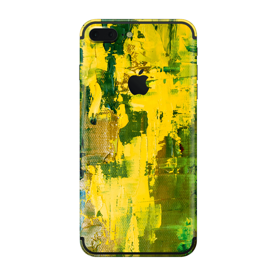 iPhone 7 PLUS Print Printed Custom SIGNATURE Santa Barbara Landscape in Green and Yellow Skin Wrap Sticker Decal Cover Protector by EasySkinz | EasySkinz.com