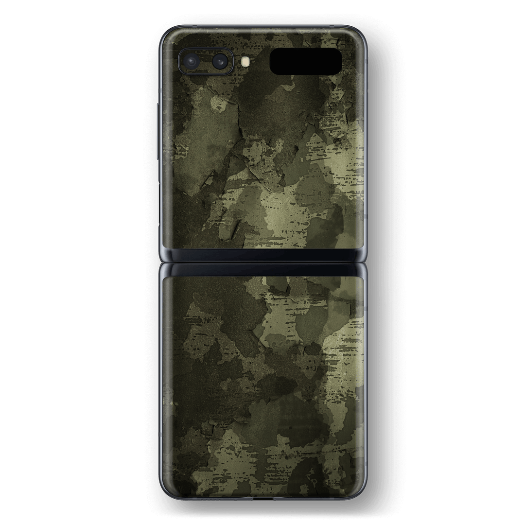 Samsung Galaxy Z Flip 5G Print Printed Custom SIGNATURE MURAL CAMO Skin Wrap Sticker Decal Cover Protector by EasySkinz