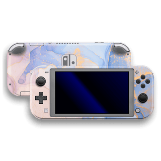 Nintendo Switch LITE SIGNATURE AGATE GEODE Pastel-Gold  Skin