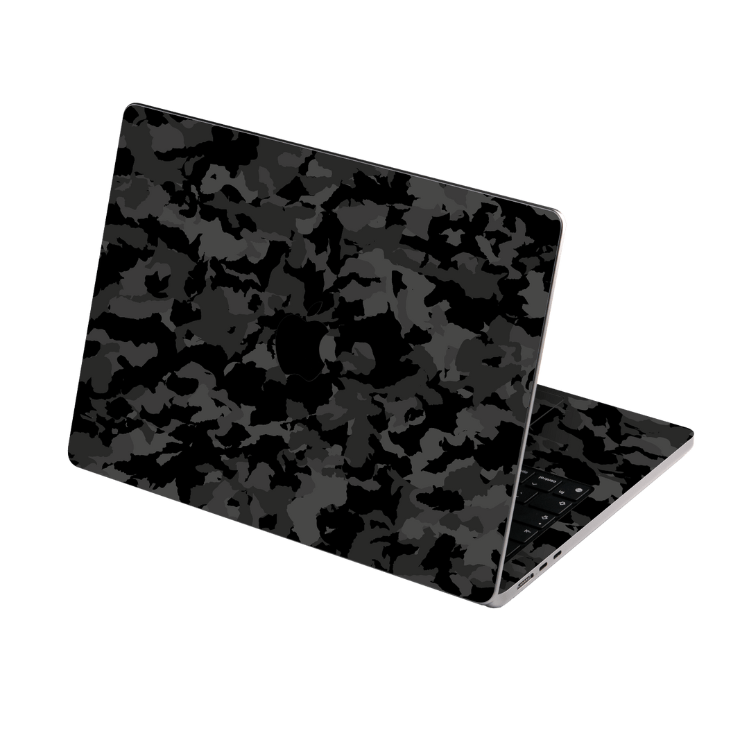 MacBook Air 13.6” (2022, M2) Print Printed Custom Signature Camouflage Camo DARK SLATE Skin Wrap Sticker Decal Cover Protector by EasySkinz | EasySkinz.com