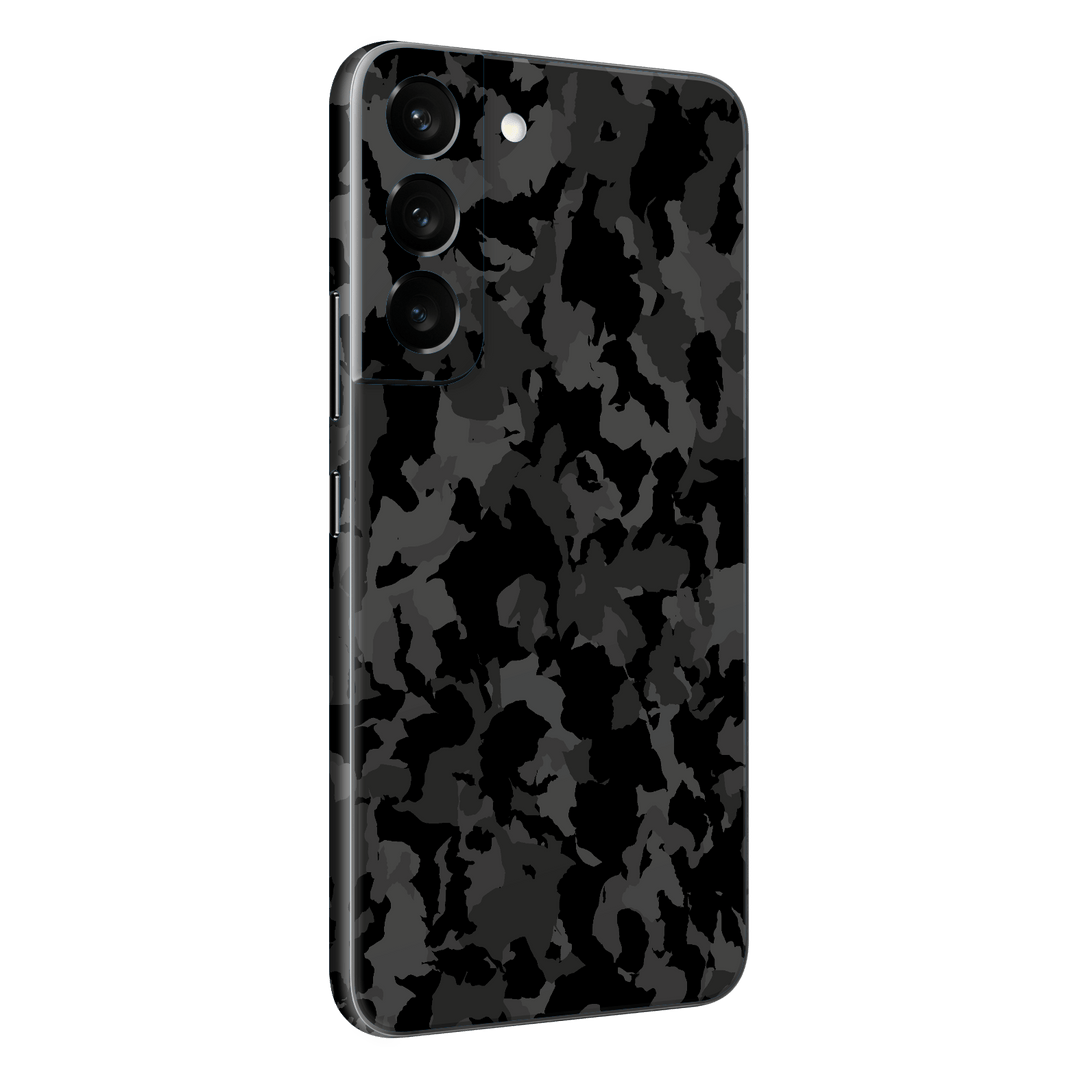 Samsung Galaxy S22+ PLUS Print Printed Custom SIGNATURE Camouflage Camo DARK SLATE Skin Wrap Sticker Decal Cover Protector by EasySkinz | EasySkinz.com