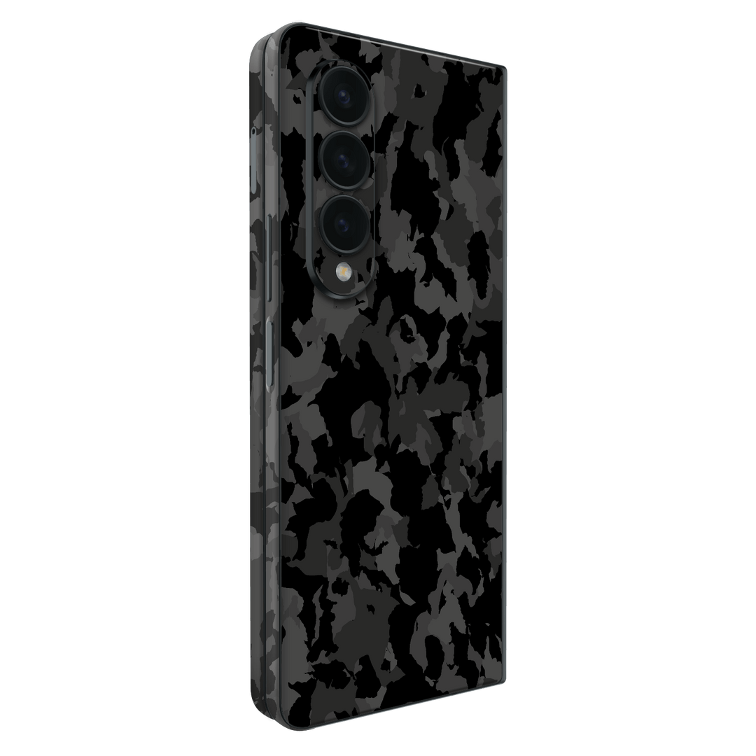 Samsung Galaxy Z Fold 4 (2022) Print Printed Custom Signature Camouflage Camo DARK SLATE Skin Wrap Sticker Decal Cover Protector by EasySkinz | EasySkinz.com