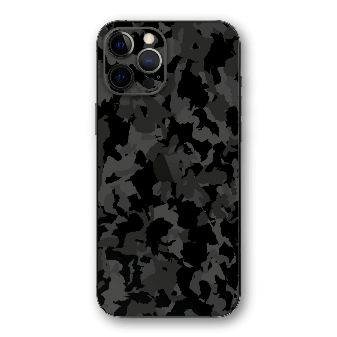 iPhone 12 Pro MAX Print Printed Custom SIGNATURE Camouflage Camo DARK SLATE Skin Wrap Sticker Decal Cover Protector by EasySkinz | EasySkinz.com