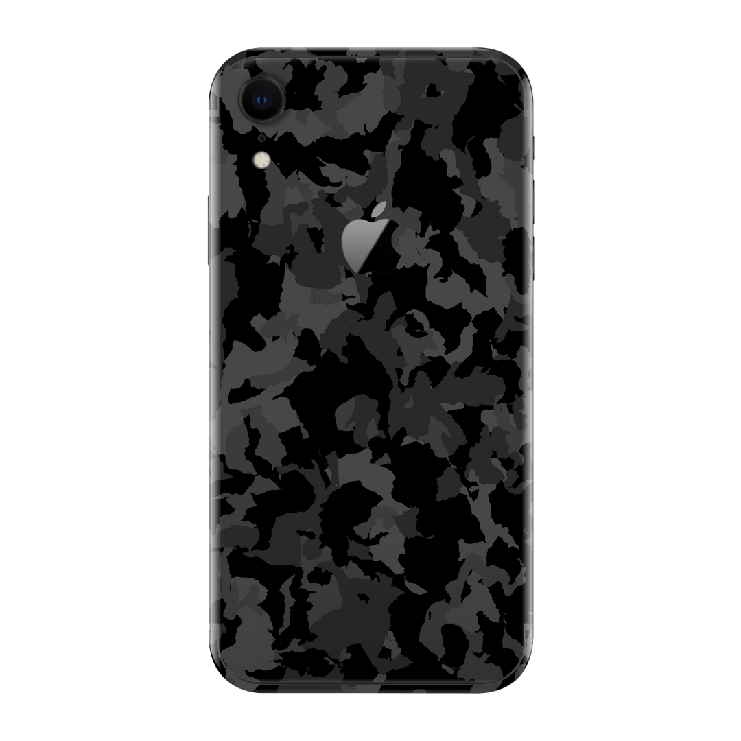 iPhone XR Print Printed Custom SIGNATURE Camouflage Camo DARK SLATE Skin Wrap Sticker Decal Cover Protector by EasySkinz | EasySkinz.com