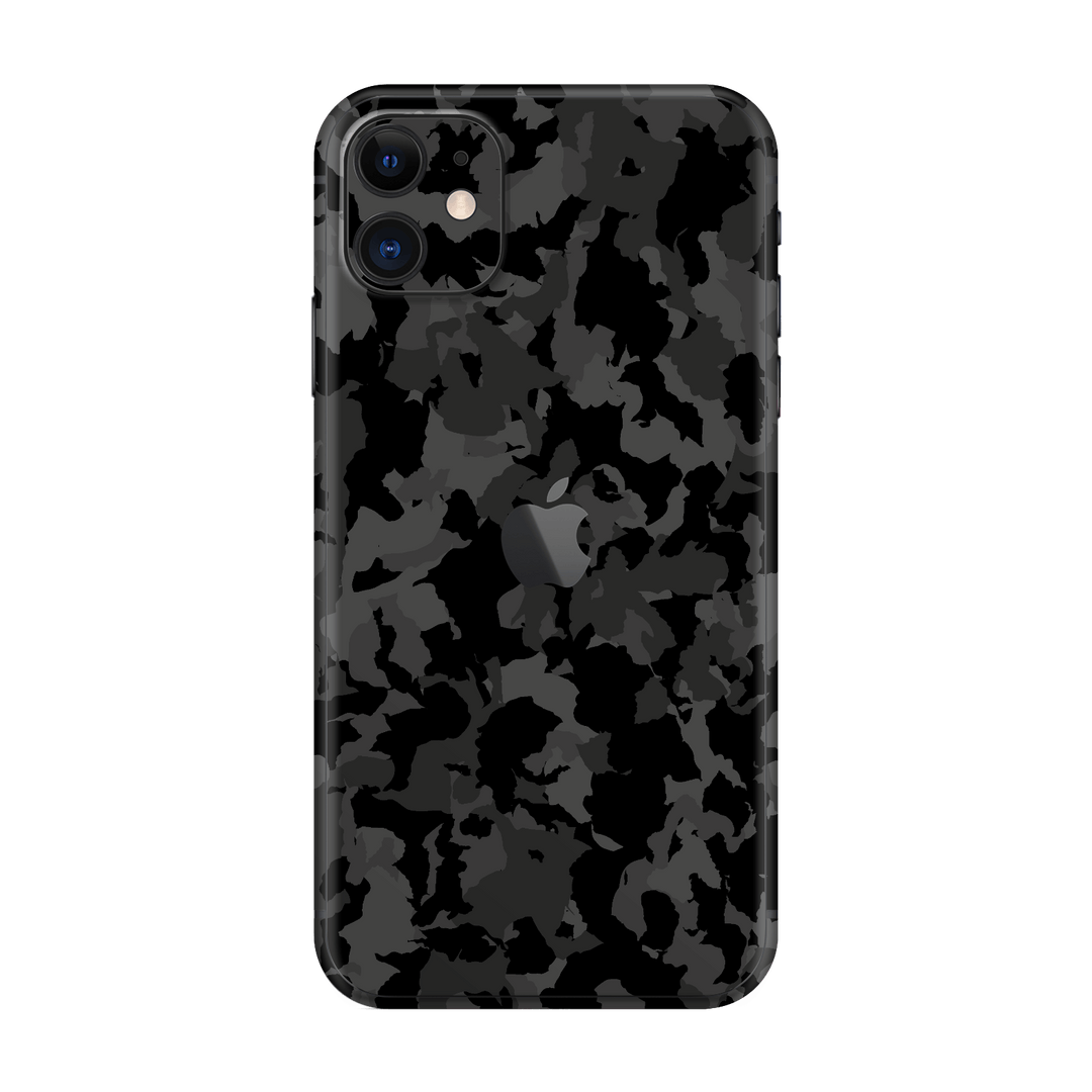 iPhone 11 Print Printed Custom SIGNATURE Camouflage Camo DARK SLATE Skin Wrap Sticker Decal Cover Protector by EasySkinz | EasySkinz.com