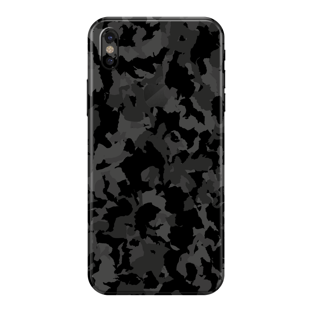 iPhone X Print Printed Custom SIGNATURE Camouflage Camo DARK SLATE Skin Wrap Sticker Decal Cover Protector by EasySkinz | EasySkinz.com