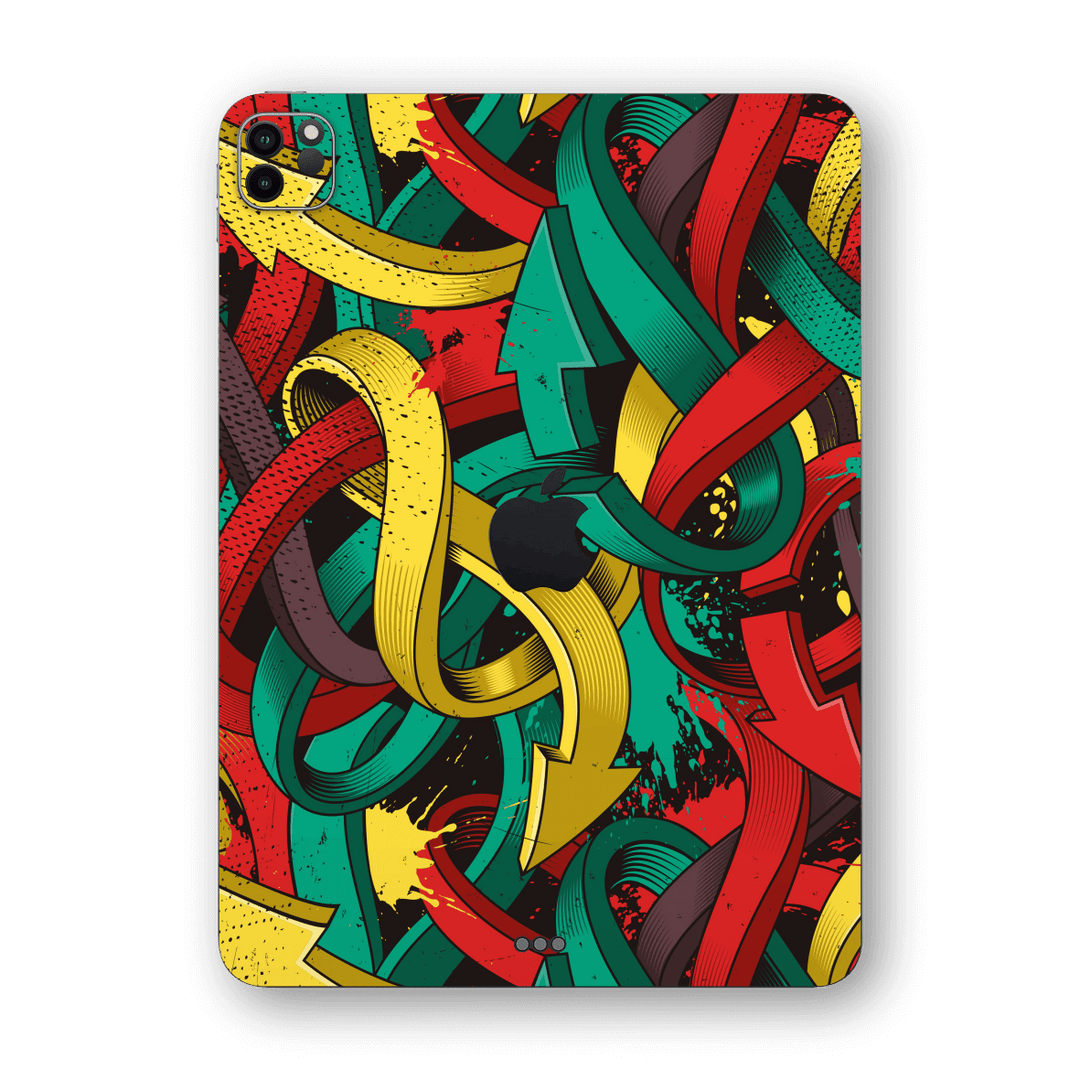 iPad PRO 11-inch 2021 Print Printed Custom Signature Pop Art Movement Skin Wrap Sticker Decal Cover Protector by EasySkinz