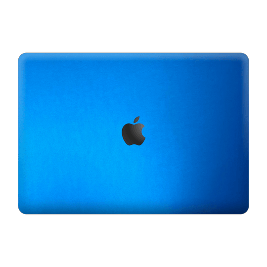 MacBook Pro 13" (2020/2022) M1, M2, Satin Blue Metallic Matt Matte Skin Wrap Sticker Decal Cover Protector by EasySkinz | EasySkinz.com