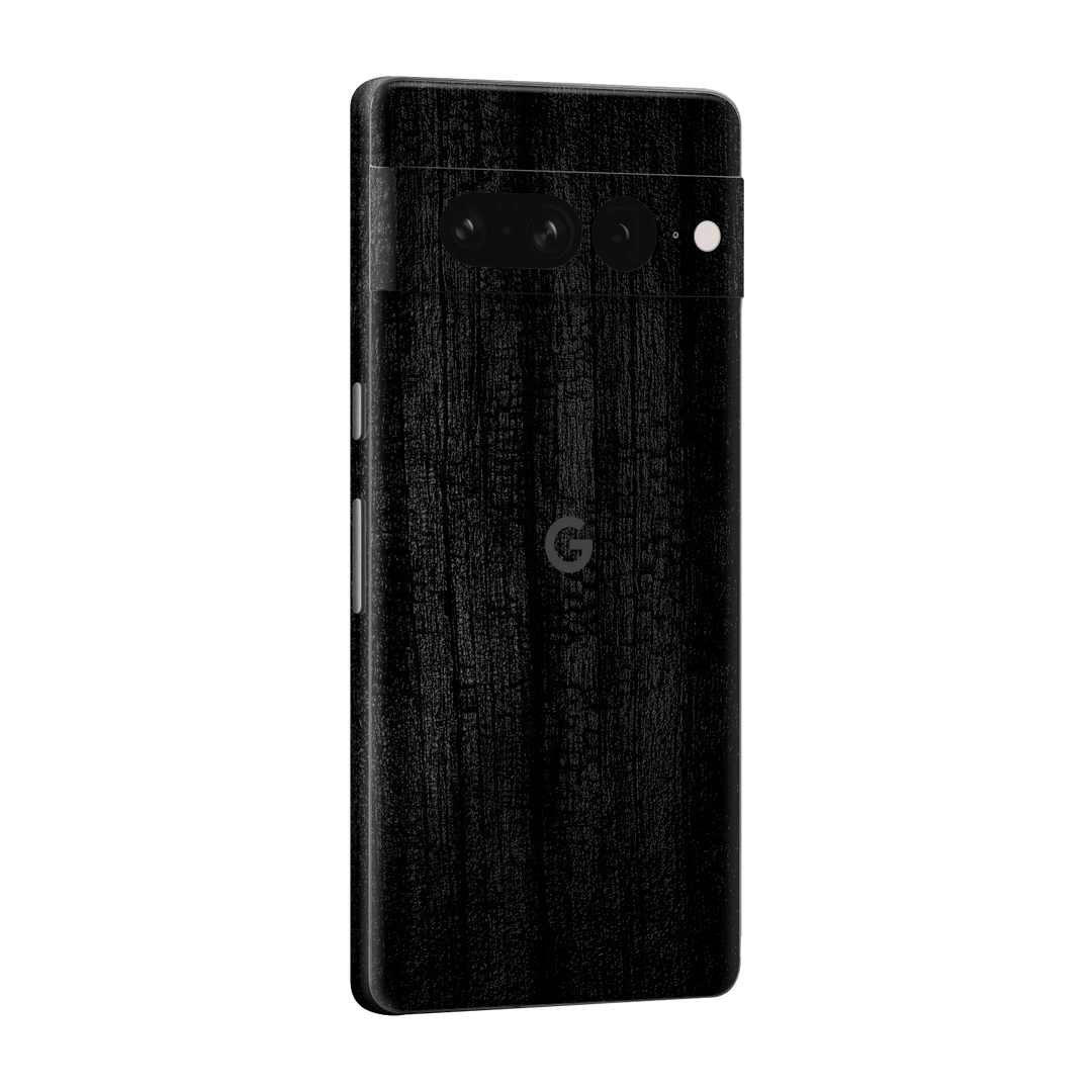 Google Pixel 7 PRO (2022) Luxuria Black Charcoal Black Dragon Coal Stone 3D Textured Skin Wrap Sticker Decal Cover Protector by EasySkinz | EasySkinz.com