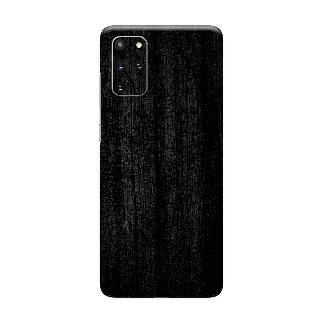 Samsung Galaxy S20+ PLUS Black CHARCOAL 3D Textured Skin Wrap Sticker Decal Cover Protector by EasySkinz