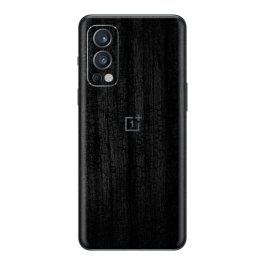 OnePlus Nord 2 Luxuria Black Charcoal Coal Stone Black Dragon 3D Textured Skin Wrap Sticker Decal Cover Protector by EasySkinz | EasySkinz.com