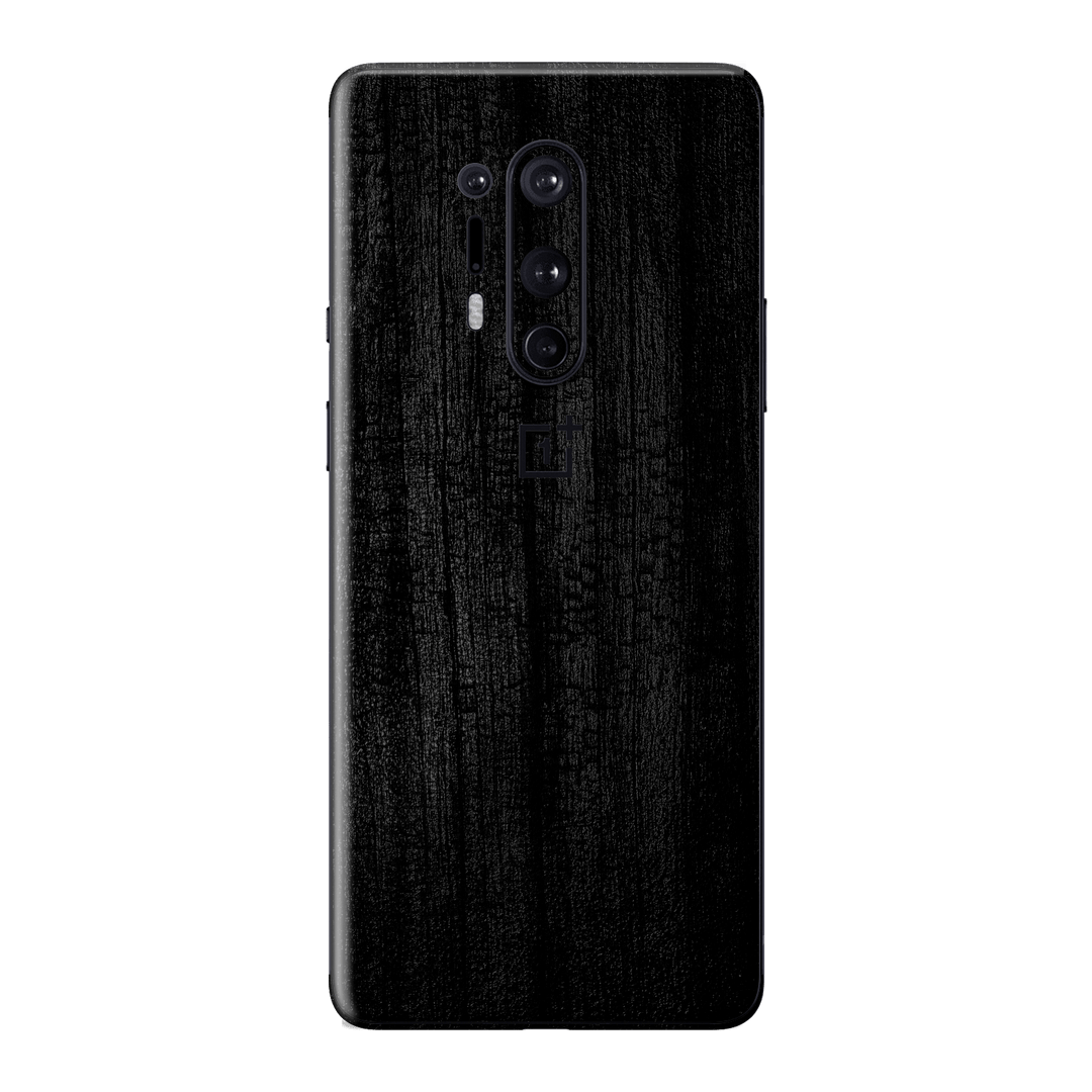 OnePlus 8 PRO Luxuria Black CHARCOAL 3D Textured Skin Wrap Sticker Decal Cover Protector by EasySkinz
