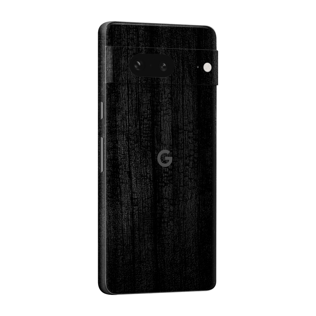 Google Pixel 7 (2022) Luxuria Black Charcoal Black Dragon Coal Stone 3D Textured Skin Wrap Sticker Decal Cover Protector by EasySkinz | EasySkinz.com