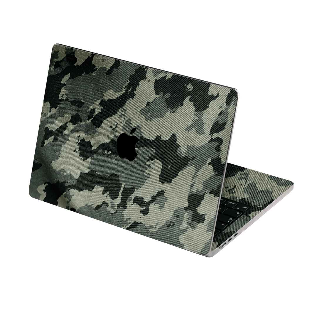 MacBook Air 13.6” (2022, M2) Print Printed Custom Signature Hidden in The Forest Camouflage Pattern Skin Wrap Sticker Decal Cover Protector by EasySkinz | EasySkinz.com