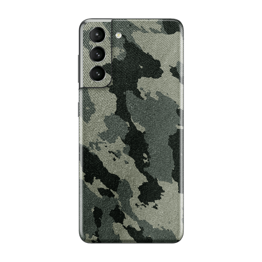 Samsung Galaxy S21+ PLUS Print Printed Custom SIGNATURE Hidden in The Forest Camouflage Pattern Skin Wrap Sticker Decal Cover Protector by EasySkinz | EasySkinz.com