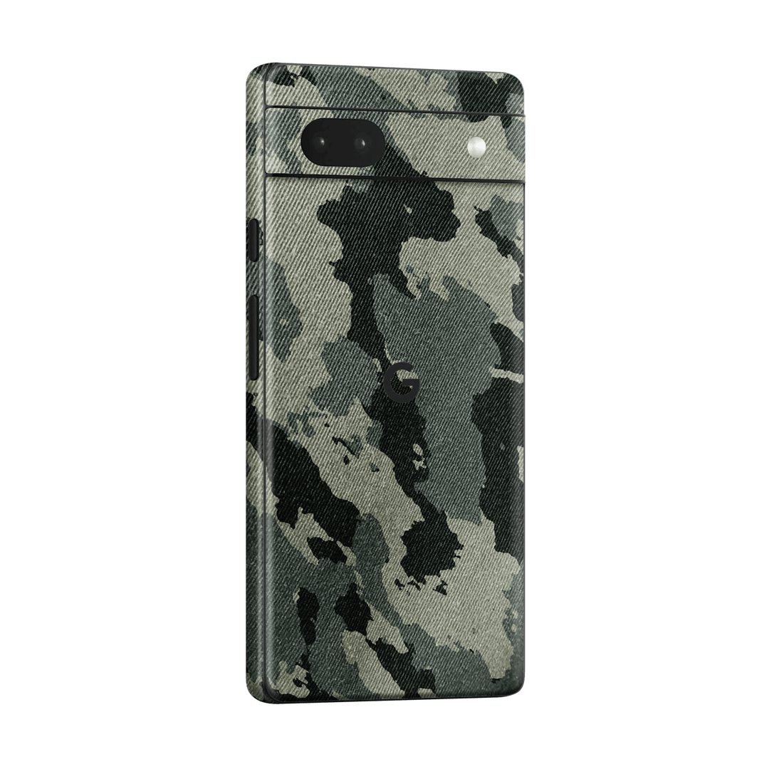 Google Pixel 6a (2022) Print Printed Custom Signature Hidden in The Forest Camouflage Pattern Skin Wrap Sticker Decal Cover Protector by EasySkinz | EasySkinz.com