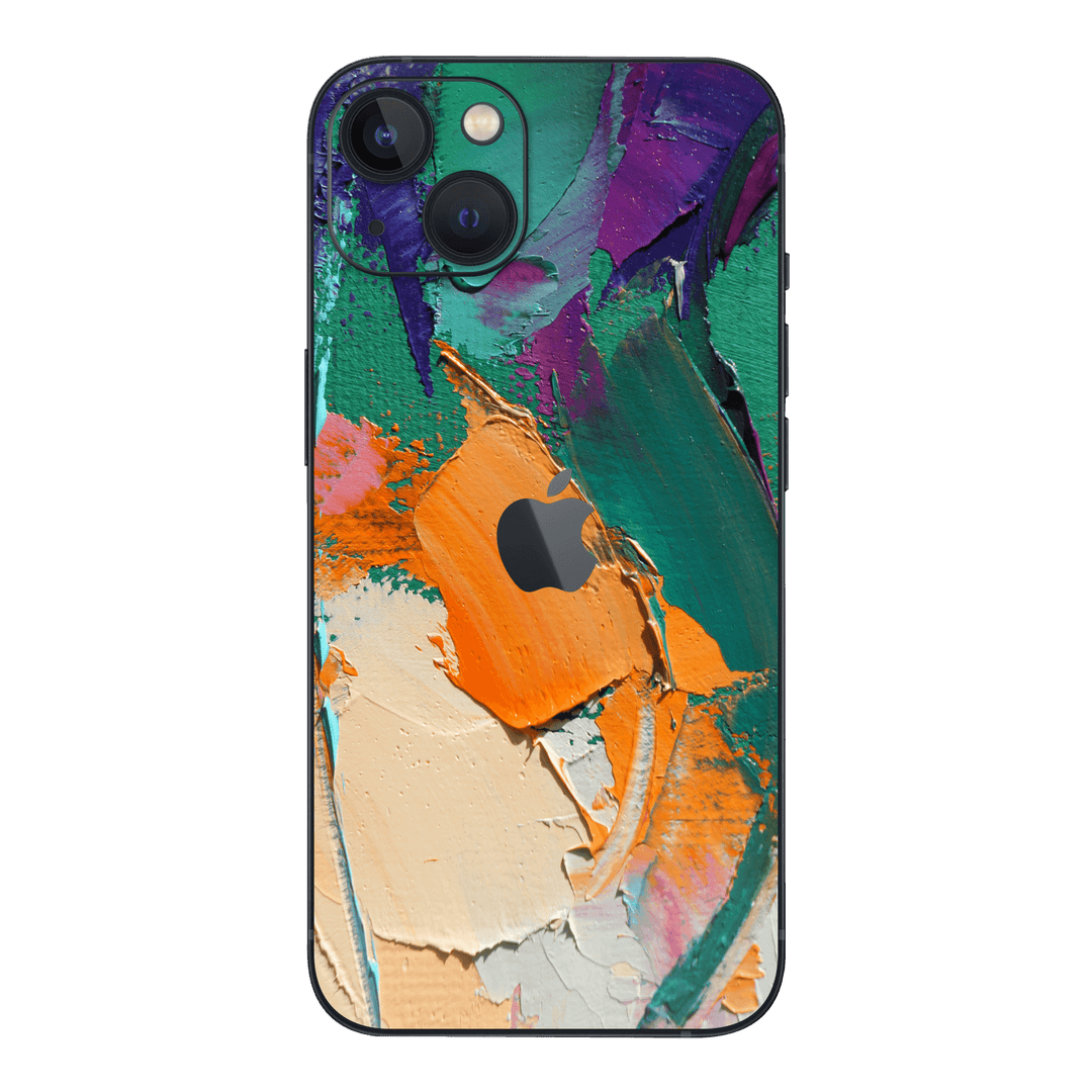 iPhone 13 Print Printed Custom Signature Oil Painting Fragment Skin Wrap Sticker Decal Cover Protector by EasySkinz