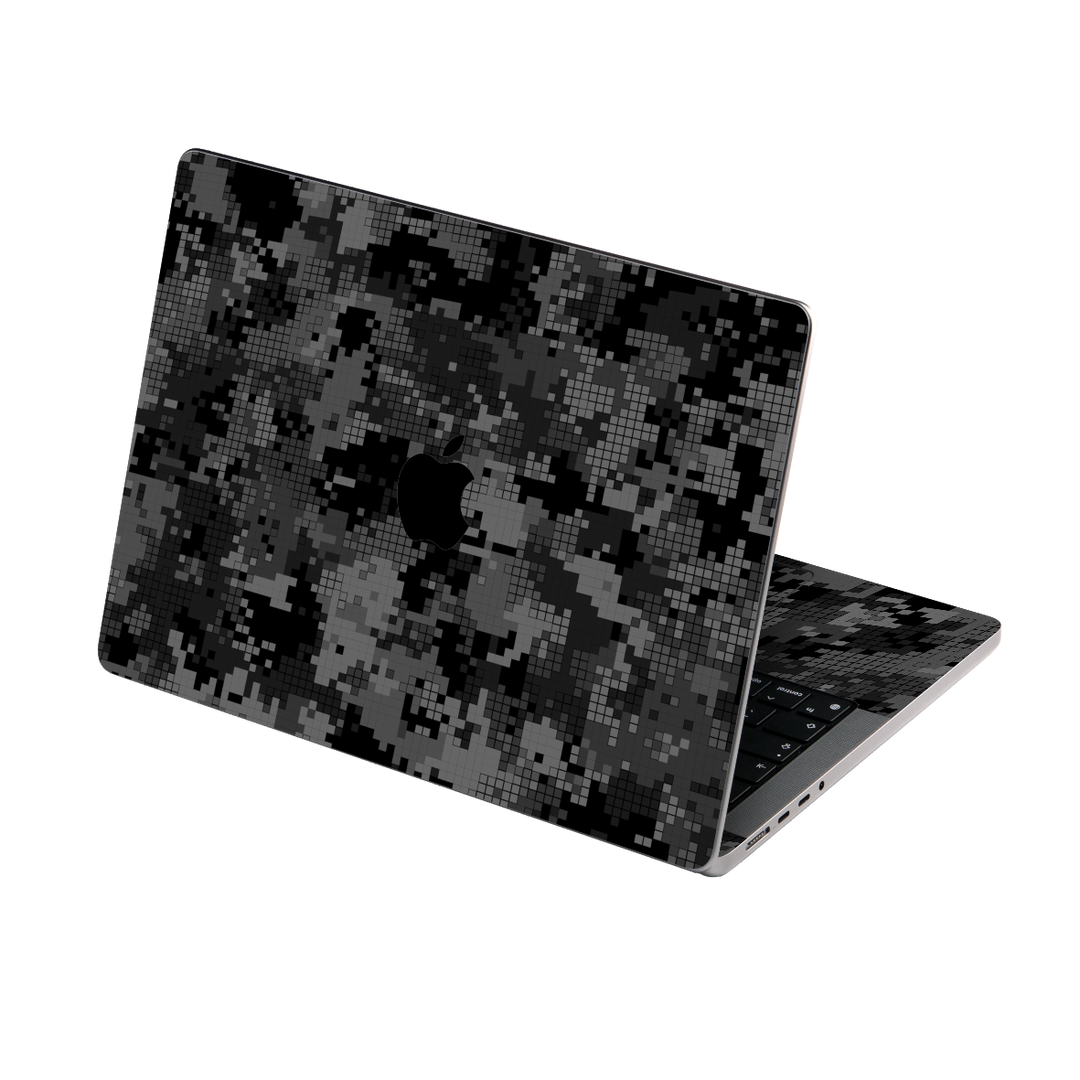 MacBook PRO 16" (2021) Print Printed Custom Signature Pixelated Camouflage Skin Wrap Sticker Decal Cover Protector by EasySkinz | EasySkinz.com