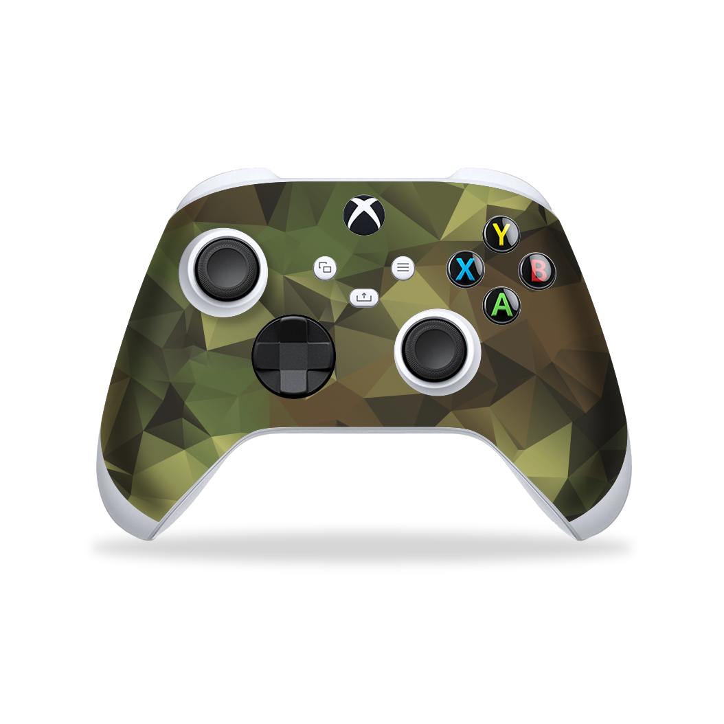 XBOX Series S CONTROLLER Skin - Print Printed Custom Signature Abstract Camouflage Skin, Wrap, Decal, Protector, Cover by EasySkinz | EasySkinz.com