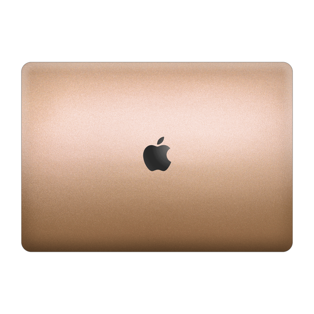 MacBook Pro 13" (2020/2022) M1, M2, Luxuria Rose Gold Metallic 3D Textured Skin Wrap Sticker Decal Cover Protector by EasySkinz | EasySkinz.com