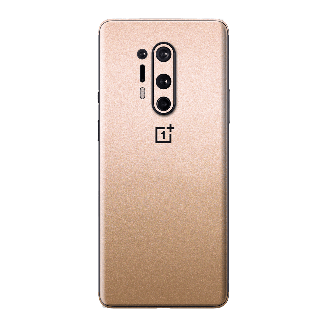 OnePlus 8 PRO Luxuria Rose Gold Metallic Skin Wrap Sticker Decal Cover Protector by EasySkinz